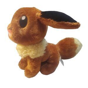 Build A Bear Eevee  Pokemon Stuffed Animal Plush Toy 16"